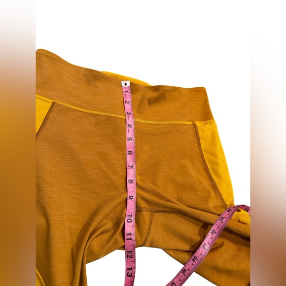 Lululemon Early Extension HR Tight 28" Women’s Size 10 Yellow Gold - Picture 6 of 7